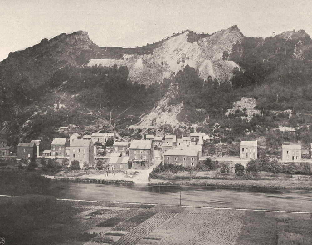 ARDENNES. Château- Regnault et les Quatre- Fils- Aymon 1906 old antique print